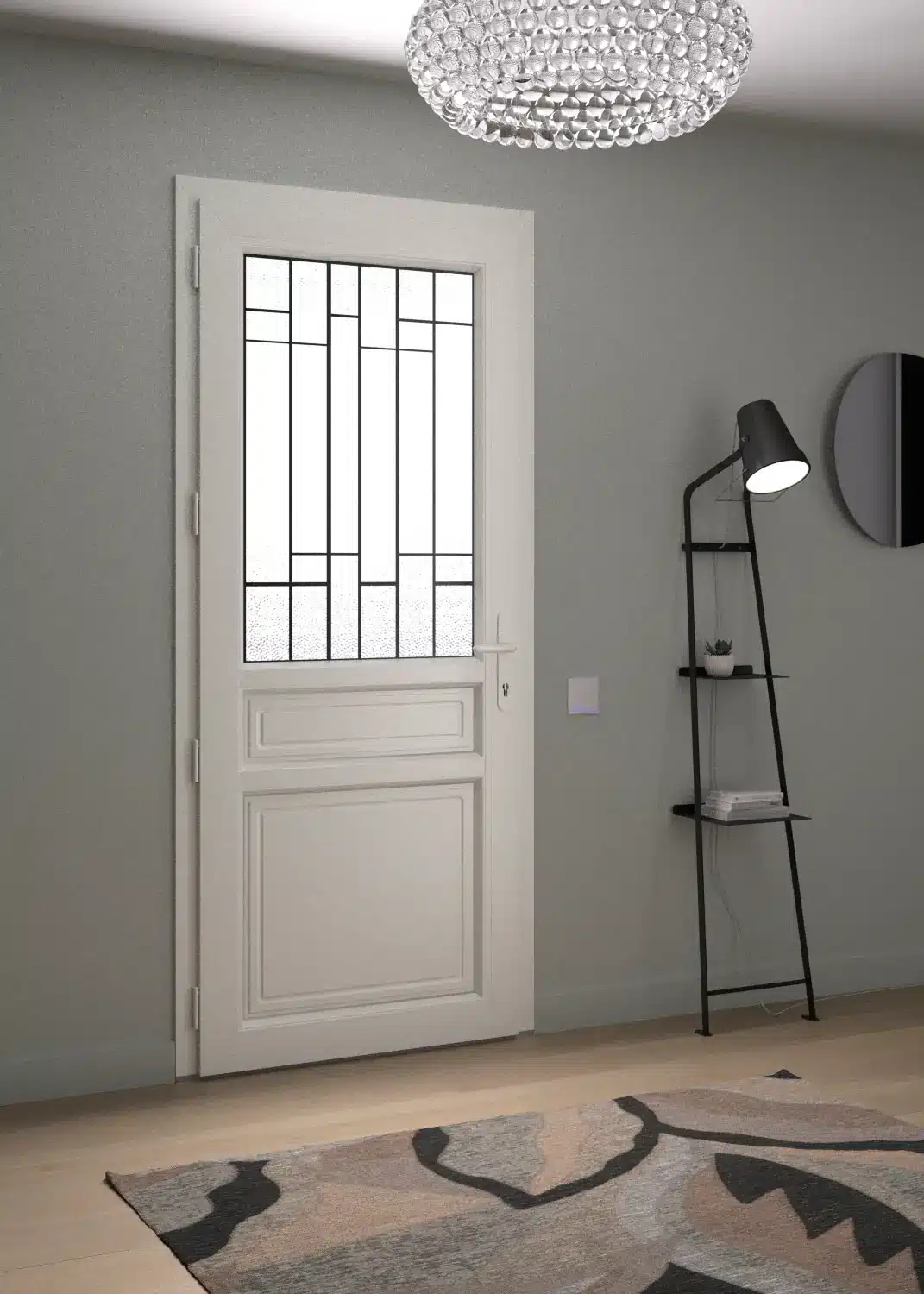 porte entree pvc